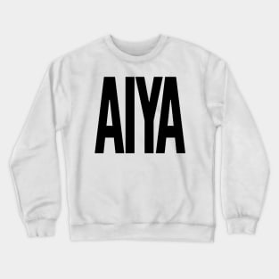 AIYA - BLACK - Crewneck Sweatshirt